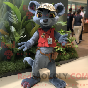Olive Jaguarundi mascot...