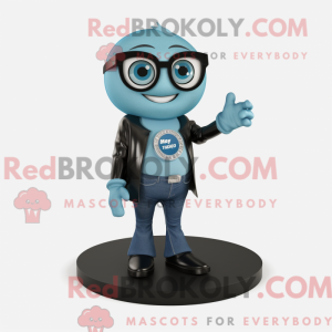 Cyan forlovelsesring maskot...