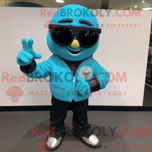 Cyan Engagement Ring mascot...