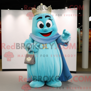 Postava maskota Sky Blue...