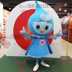 Postava maskota Sky Blue...