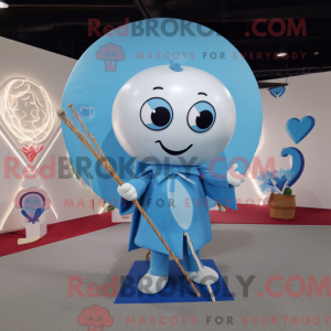 Postava maskota Sky Blue...