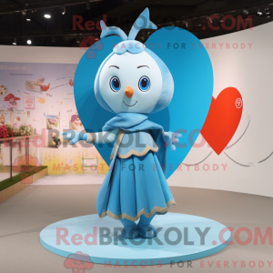 Postava maskota Sky Blue...