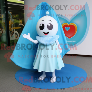Postava maskota Sky Blue...
