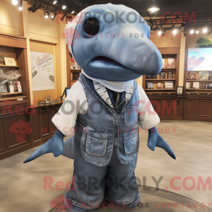 Maskotkostymekarakt Grey...
