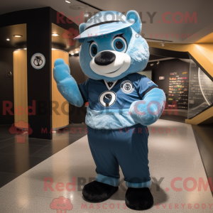 Sky Blue Guinness mascot...