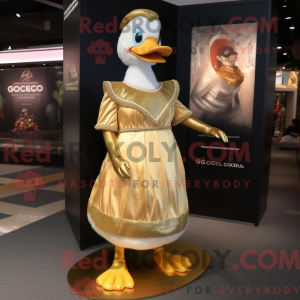 Costume de mascotte d oies...
