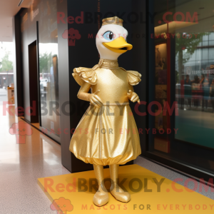 Costume de mascotte d oies...