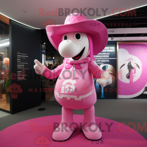 Pink Horseshoe mascot...