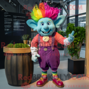 Magenta Pot Of Gold mascot...