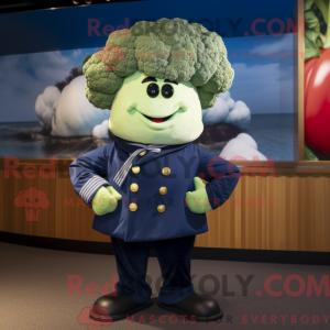 Navy Broccoli maskot...