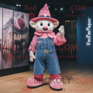 Pink Magician maskot...