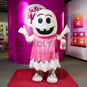 Postava maskota Magenta...