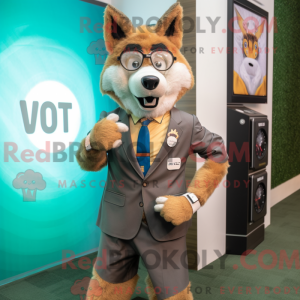 Disfraz de mascota Tan Wolf...