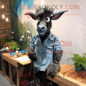 Black Goat maskot...