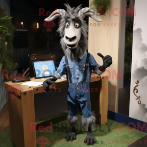 Black Goat-mascottekostuum...