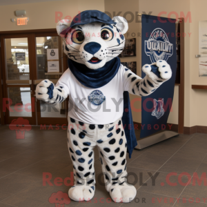 Navy Jaguar Maskottchen...
