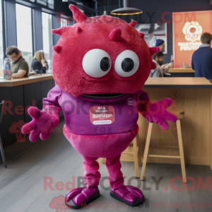 Postava maskota Magenta...