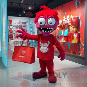 Figura de máscara de Red...
