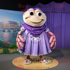 Lavender Crab Cakes mascot...