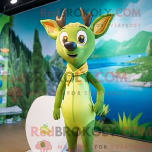 Máscara de Olive Deer com...