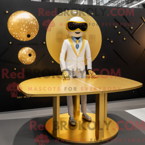 Gold Ping Pong Table...