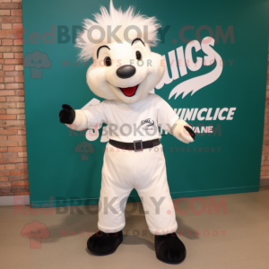 White Skunk mascotte...