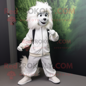 White Skunk mascotte...