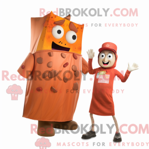 Rust Lasagne maskot kostume...