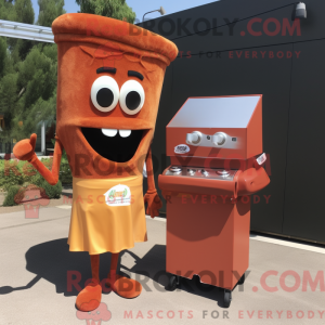 Rust Lasagne maskot kostyme...