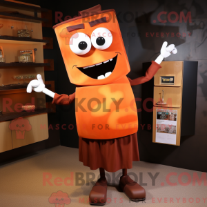 Rust Lasagne maskot kostyme...