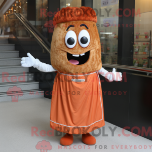 Rust Lasagna mascot costume...