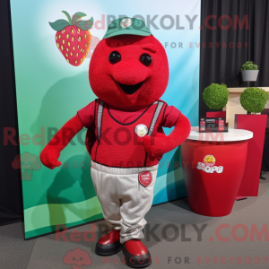 Red Raspberry mascot...
