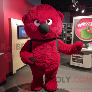 Red Raspberry mascot...