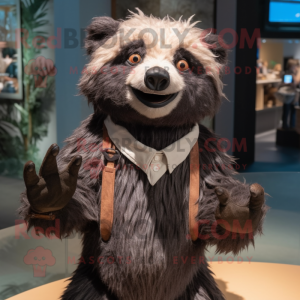  Sloth Bear maskot kostym...