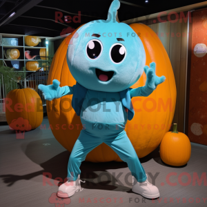 Disfraz de mascota Cyan...