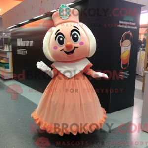 Maskotdraktfigura Peach...