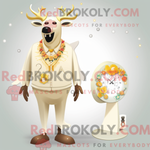 Costume de mascotte d élan...