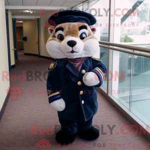 Navy Ilder maskot drakt...