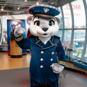 Disfraz de mascota de Navy...