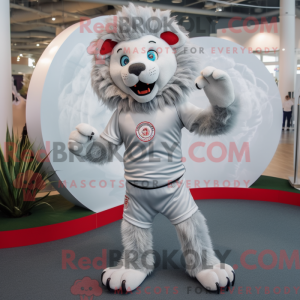 Maskotka Silver Tamer Lion...