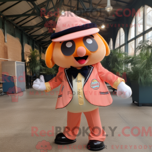 Maskottchenkostüm Peach...