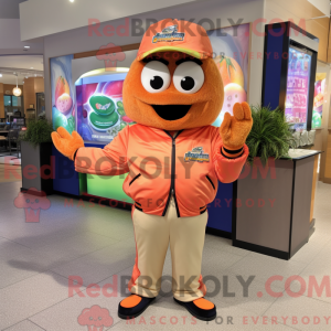Peach Jambalaya mascot...