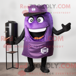 Disfraz de mascota Purple...
