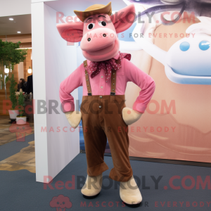 Pink Steak-maskotkostyme...