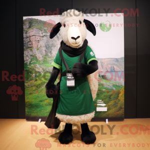 Forest Green Suffolk Sheep...