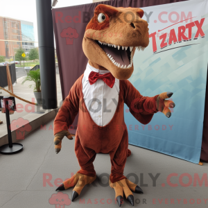 Rust T Rex mascotte kostuum...