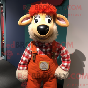 Ram maskot kostyme karakter...