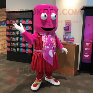 Magenta Candy mascotte...