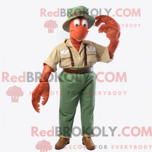 Olive Lobster Bisque mascot...
